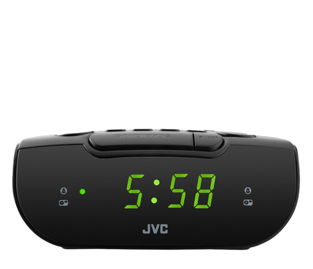 JVC JVC Radiobudzik black RA-E111B - 1515111 - zdjęcie 2